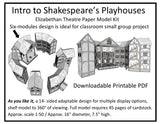 Intro to Shakespeare's Playhouses $9.99
