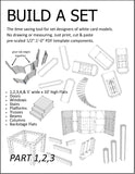 Build a Set Parts 1, 2 & 3