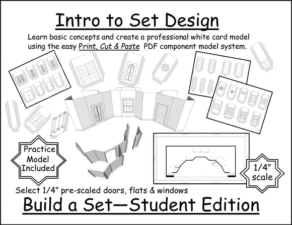Intro to Set Design- Build A Set - Student Edition-1/4